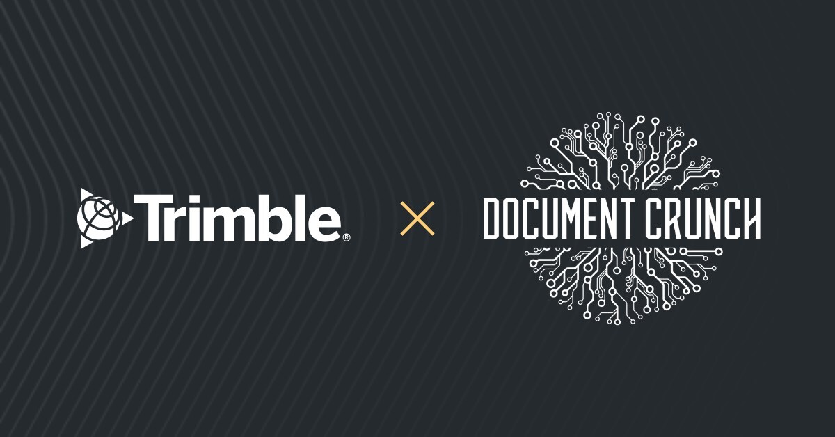 Trimble to Acquire Document Crunch
