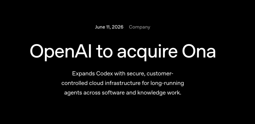 openai to acquire ona