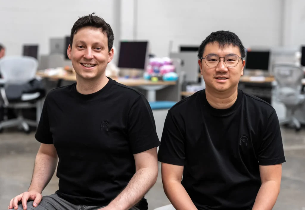 Ollama founders Jeff Morgan left and Michael Chiang right